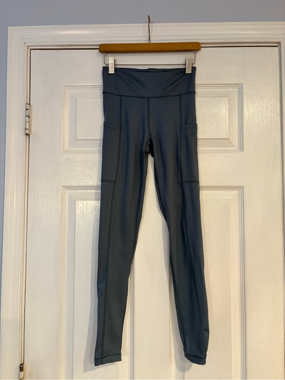 Aeropostale XS Leggings in Slate Blue-Grey